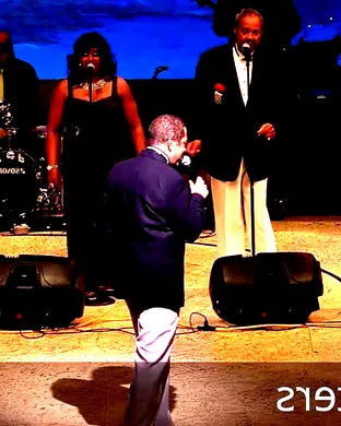 Live concert by The Platters, The Drifters & Cornell Gunter's Coasters